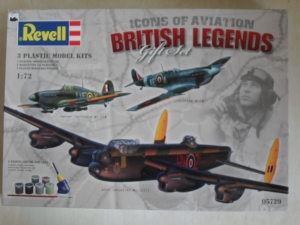 REVELL 1/72 05729 BRITISH LEGENDS OF AVIATION GIFT SET